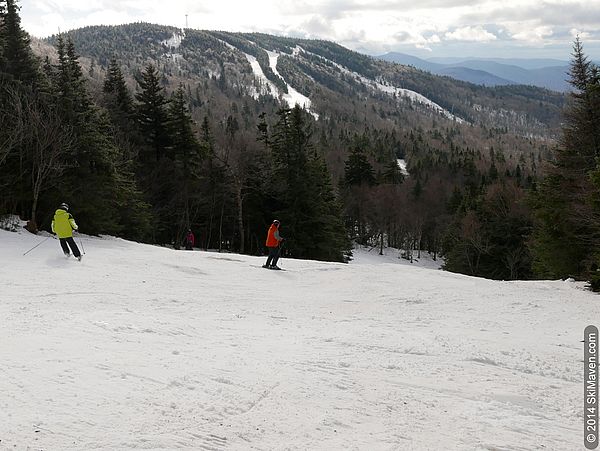 Skiing at Bolton Valley, Vermont