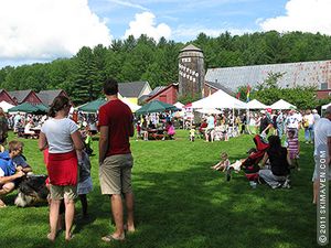 Waitsfield Farmers' Market in Vermont