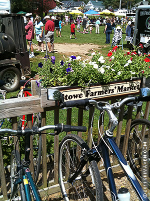 Stowe Farmers' Market in Vermont