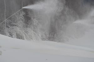 Snowmaking at Okemo Resort