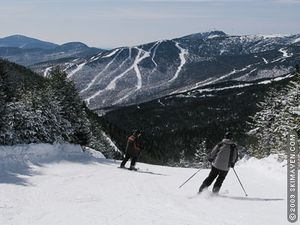 View of Stowe from Smugglers' Notch