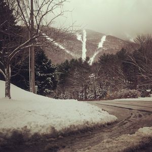 November snow in Vermont