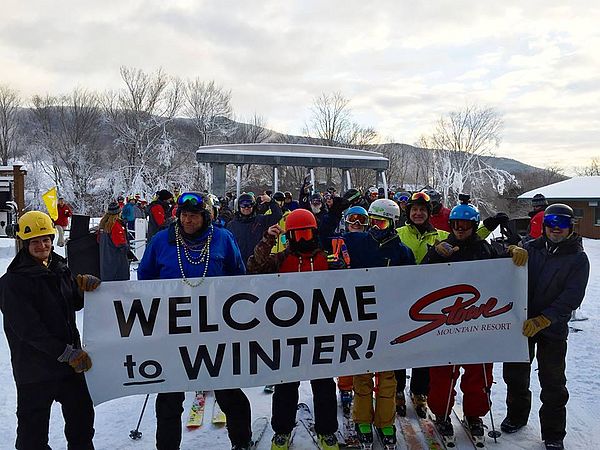 2015 Opening day at Stowe, Vermont