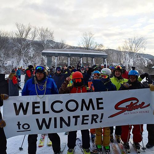 2015 Opening day at Stowe, Vermont