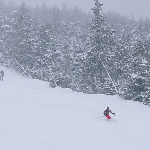 Skiing at Sugarbush, Vermont