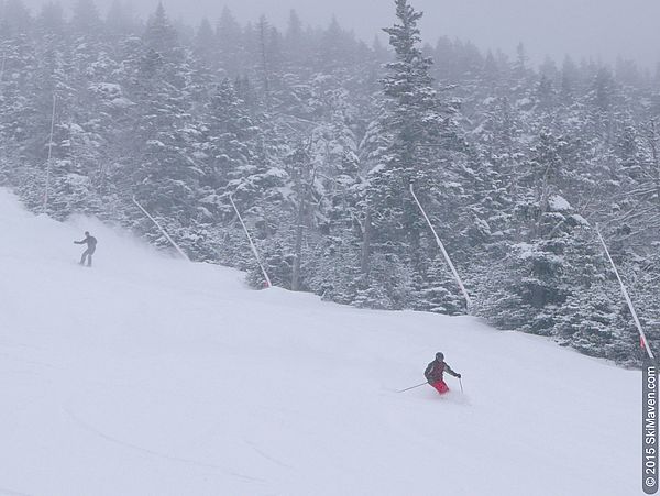 Skiing at Sugarbush, Vermont