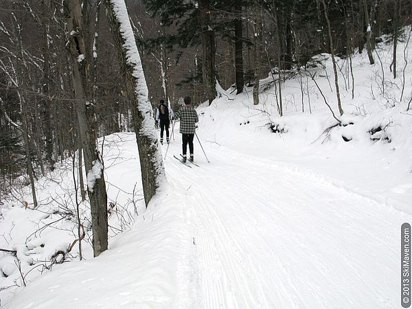 Bear Run cross-country trail at Stowe Mountain Resort