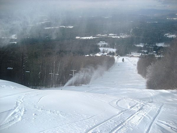 Snowmaking improvements on tap at Magic Mountain.