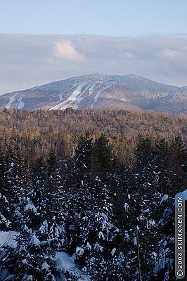 Fun trails and glades at Burke Mountain in Vermont!