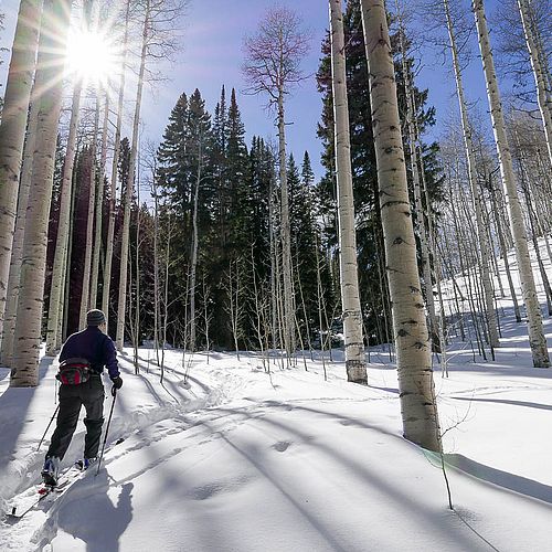 Lovely spring skiing at Colorado's sunny Beaver Creek Resort