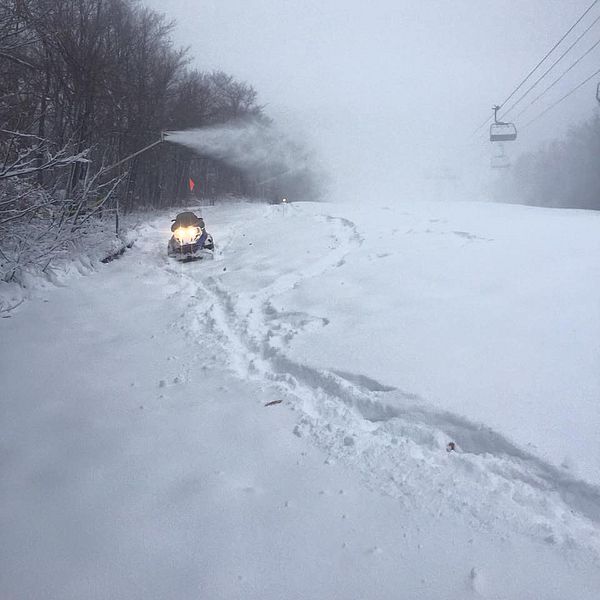 Snowmaking in Vermont 2016 - 2017