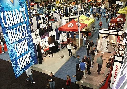 Booths are full at the Toronto Ski Show