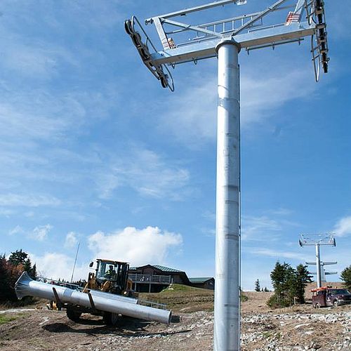 New chairlift at Okemo, Vermont