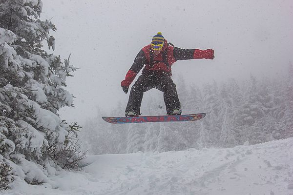 Memorial Day Weekend snow at Jay Peak, Vermont