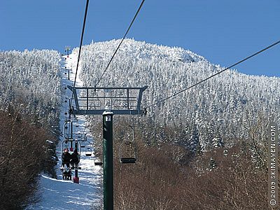 Sugarbush's Castle Rock chairlift