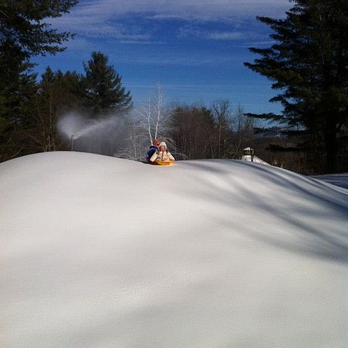 Snowmaking at Sleepy Hollow cross-country center