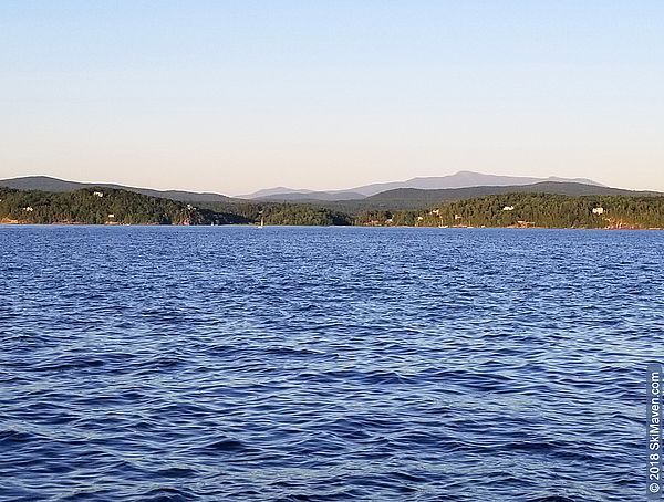 Sailing on Lake Champlain, Vermont