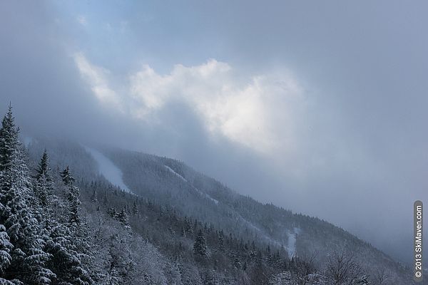 Clouds and views at Smugglers' Notch