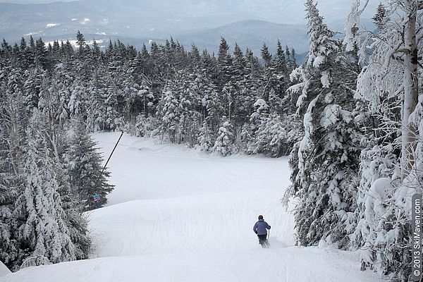 Skiing at Sugarbush, Vermont