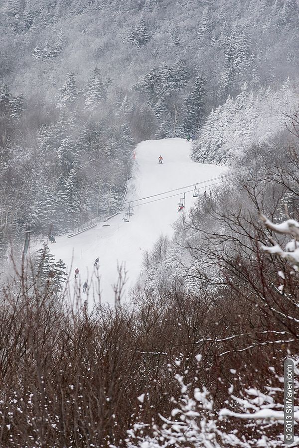 A look over toward Smugglers' Chilcoot trail