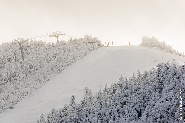 View of FIS trail at Sugarbush