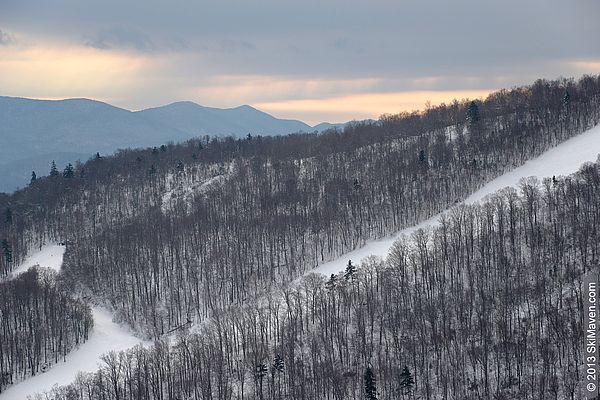 A mountain view at Sugarbush