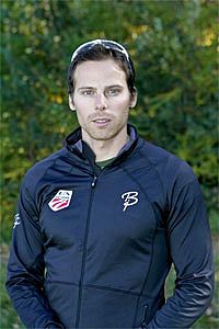 Cross-country ski racer Andy Newell of Vermont