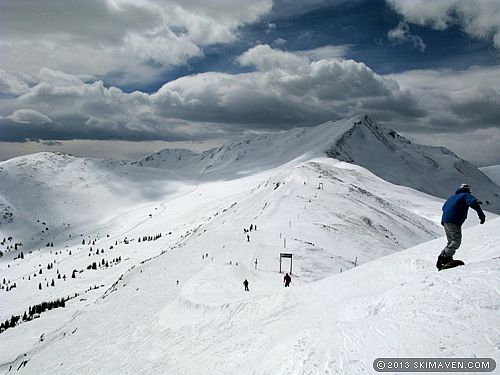 Spring skiing at Colorado's Copper Mountain