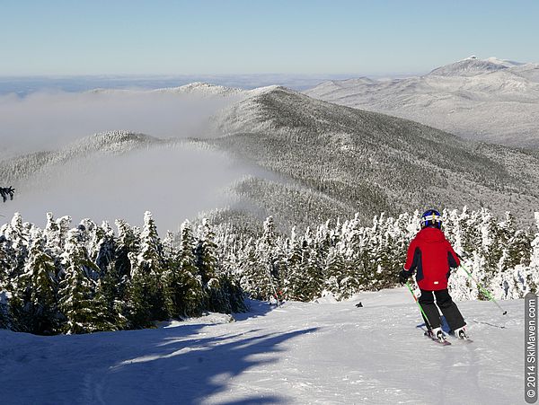 Skiing at Sugarbush, Vermont