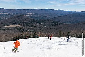 Spring skiing in Vermont 2016