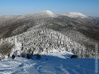 Skiing at Jay Peak Resort.