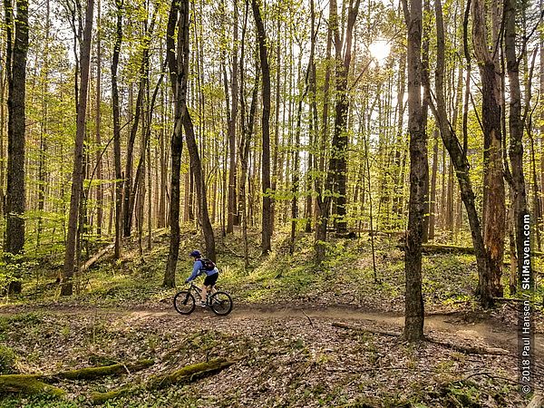 Biking in Champlain Valley, Vermont