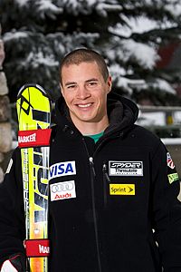US Ski Team skier Cody Marshall of Vermont