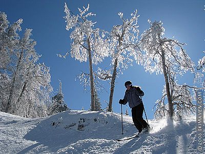 Skiing and ski swaps in Vermont