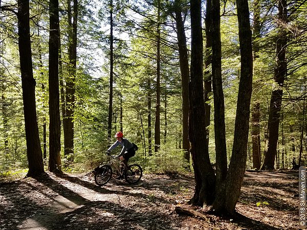 Biking in the Champlain Valley, Vermont