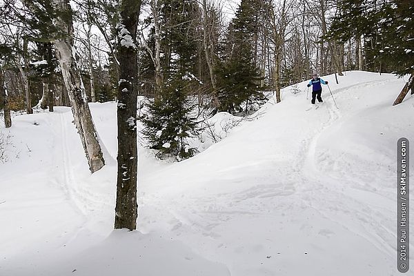 Rather deep snow