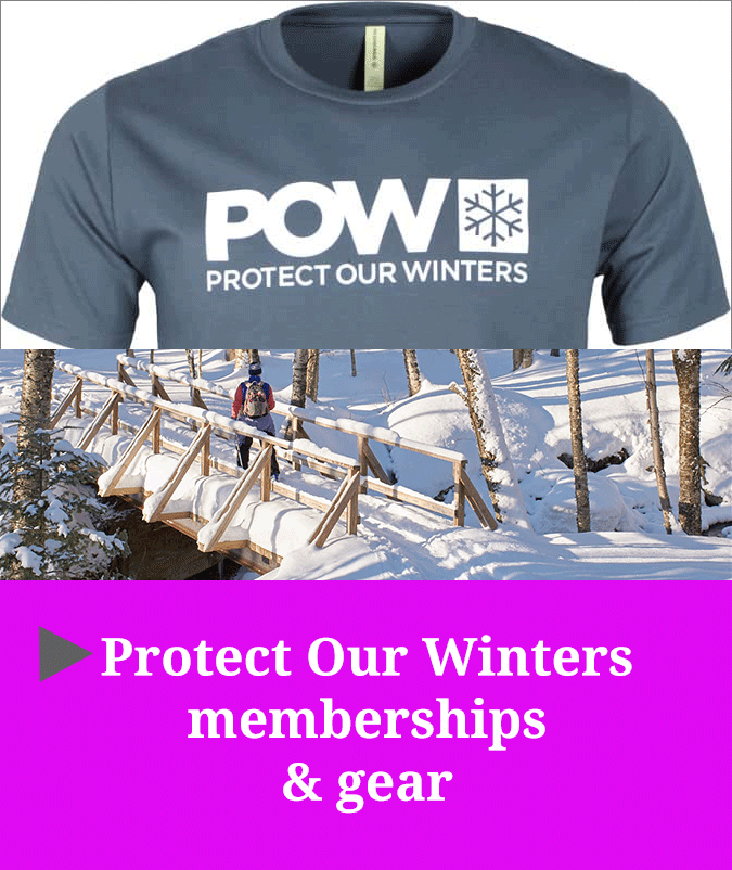 Link to get a Protect Our Winters membership