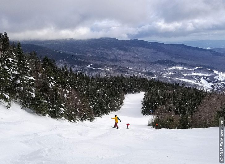 SkiMaven Lots of terrain open and springish conditions at Stowe