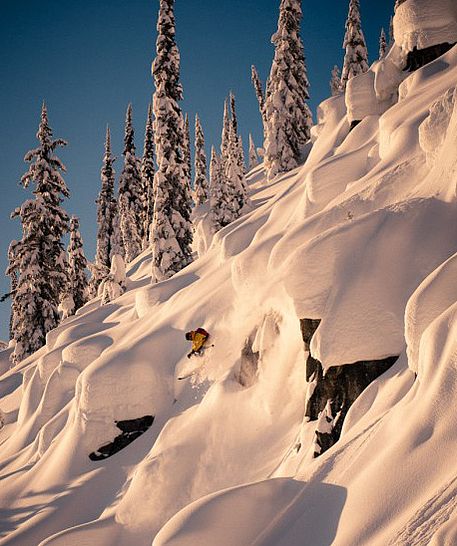 Shot from Valhalla ski film Shot from Valhalla ski film