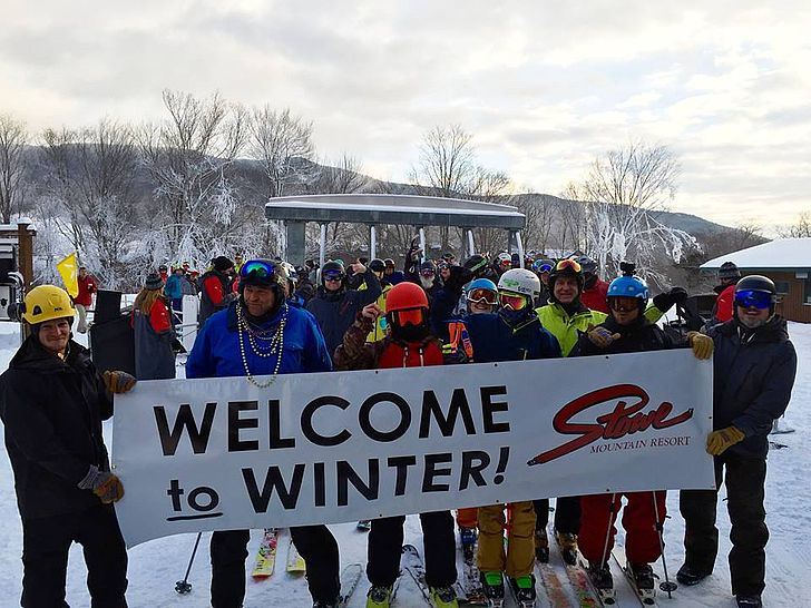 2015 Opening day at Stowe, Vermont 2015 Opening day at Stowe, Vermont