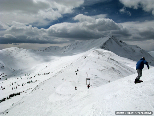 Spring skiing at Colorado's Copper Mountain Spring skiing at Colorado's Copper Mountain
