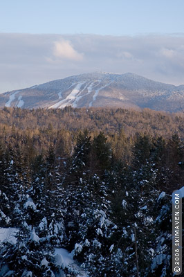 Burke Mountain in Vermont. Burke Mountain in Vermont.